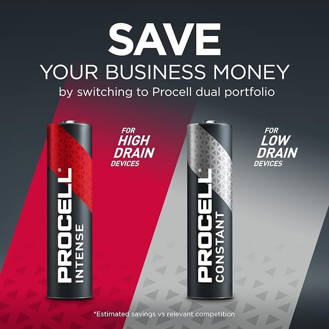PROCELL Constant AAA Long-Lasting Alkaline Batteries, 10-Year Shelf Life - Image 3