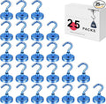LOVIMAG Magnetic Hooks for Cruise Cabins, 80lbs Blue Magnetic Hooks for by LOVIMAG