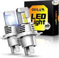 OXILAM HB2 9003 H4 LED Bulbs, 900% Ultra Bright, No Polarity, Plug-N-Play by OXILAMDIRECT
