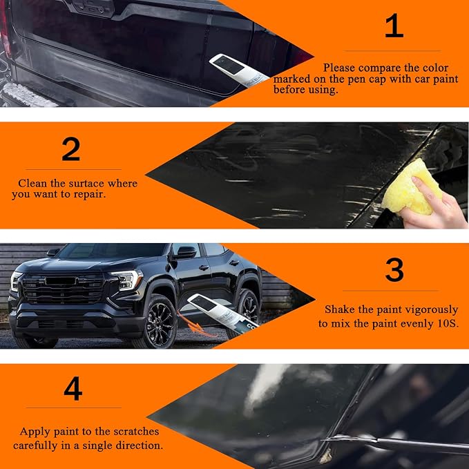 Onyx Black/Void Black Touch Up Paint - Image 6
