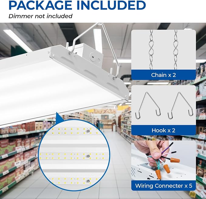 CINOTON 4FT 300W LED Shop Light - Image 10