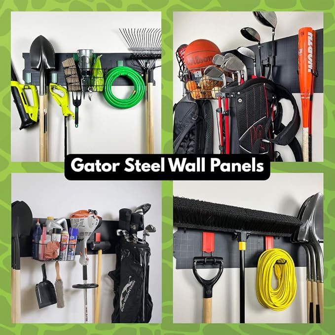 GATOR MAGNETICS Open Storage Hook: 4in Red 3-Pack, The Ultimate Workshop & - Image 6