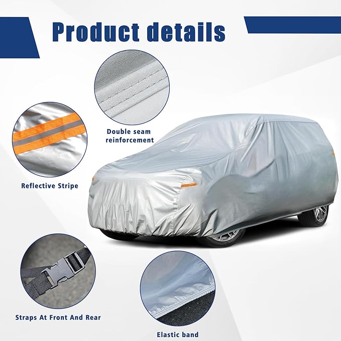 Kayme 6 Layers Car Cover Custom Fit - Image 3