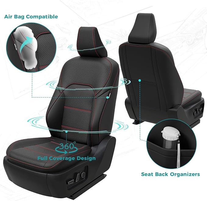 for Toyota Camry Seat Covers LE SE 2025 - Image 3