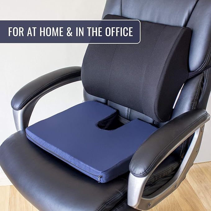 DMI Gradual Slope Seat Cushion for Coccyx, Sciatica and Tailbone Pain Used - Image 7