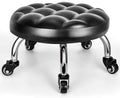 Low Rolling Stool, Low Stool by FLOLXNB