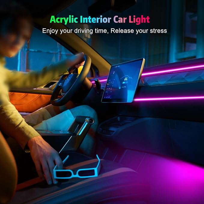 Acrylic Interior Car LED Strip Light - Image 6