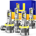 FAHREN  H11 9005 LED Bulbs Combo,  10X Super by UrsprungLight