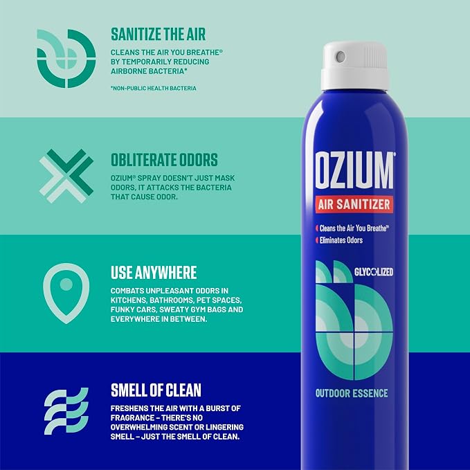 Ozium 3.5 Oz. Air Sanitizer & Odor Eliminator - Image 3