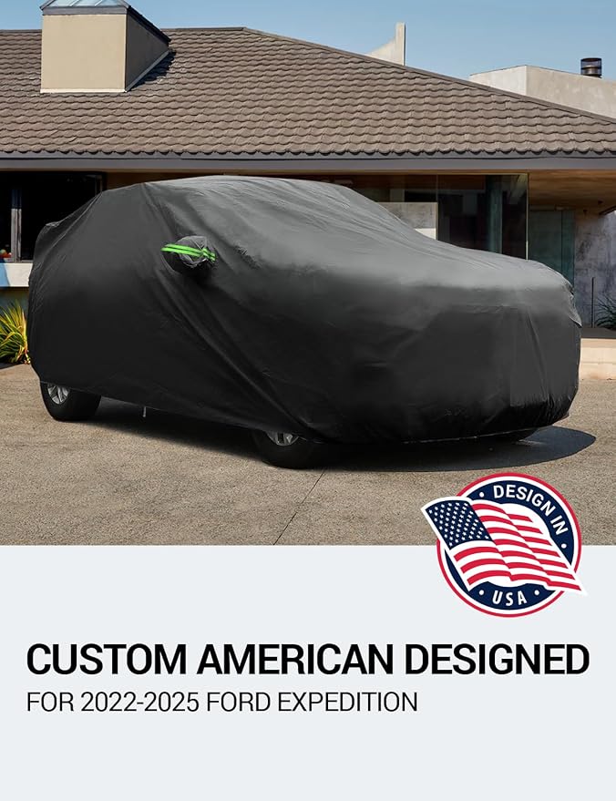 Proadsy Car Cover Custom Fit for Ford Expedition 2022-2026, Waterproof All - Image 2