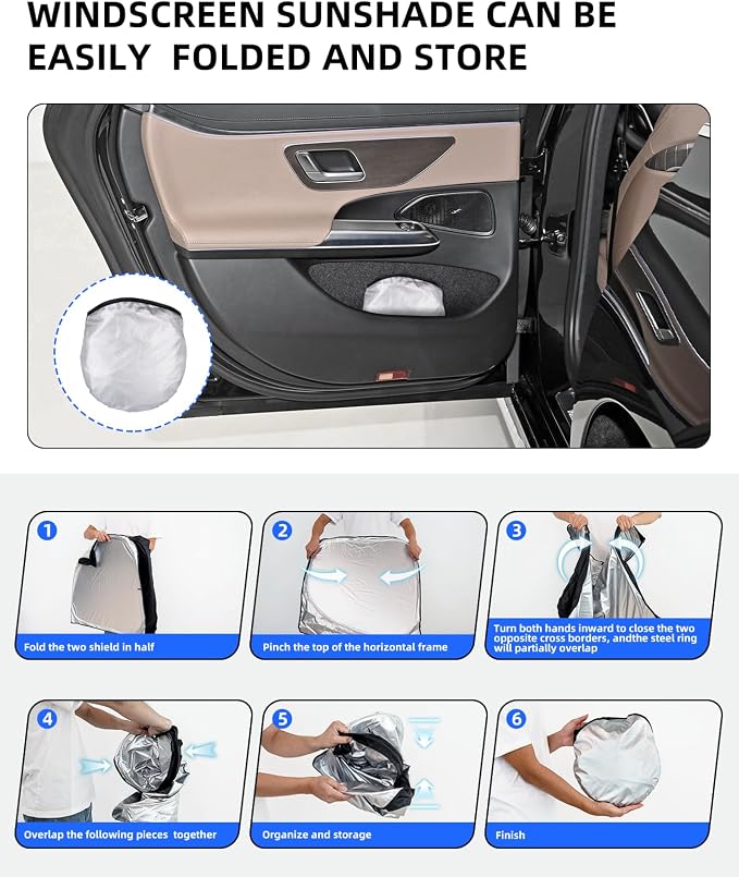 Custom Fit Tundra 2021 Windshield Sun Shade Window Sunshade - Image 4