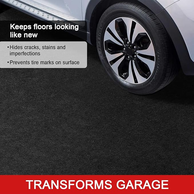 Heavy-Duty Garage Floor Mat 17' x 7'4" - Image 5