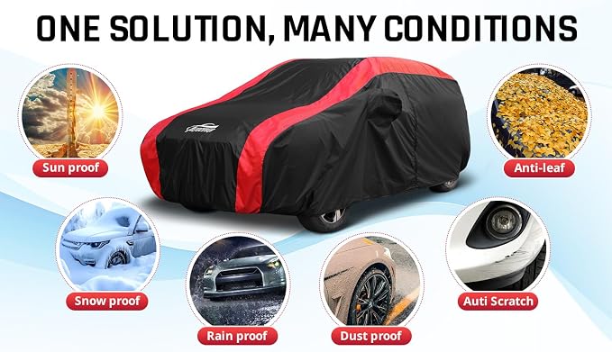 SUV Cover Waterproof All Weather Protection - Image 5