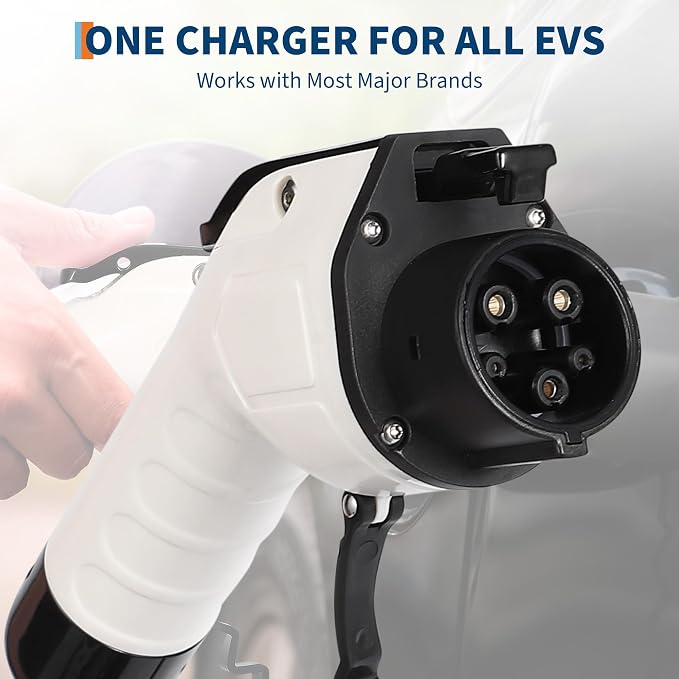 Level 1 EV Charger, 15A 110V Voltage, NEMA 5-15 Plug, 25ft Cable, Adjustable - Image 2