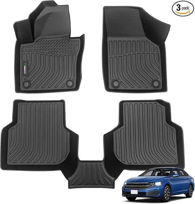ANBINGO® Floor Mats Custom for VW Jetta 2012-2018 Waterproof Car Mats All by ANBINGO