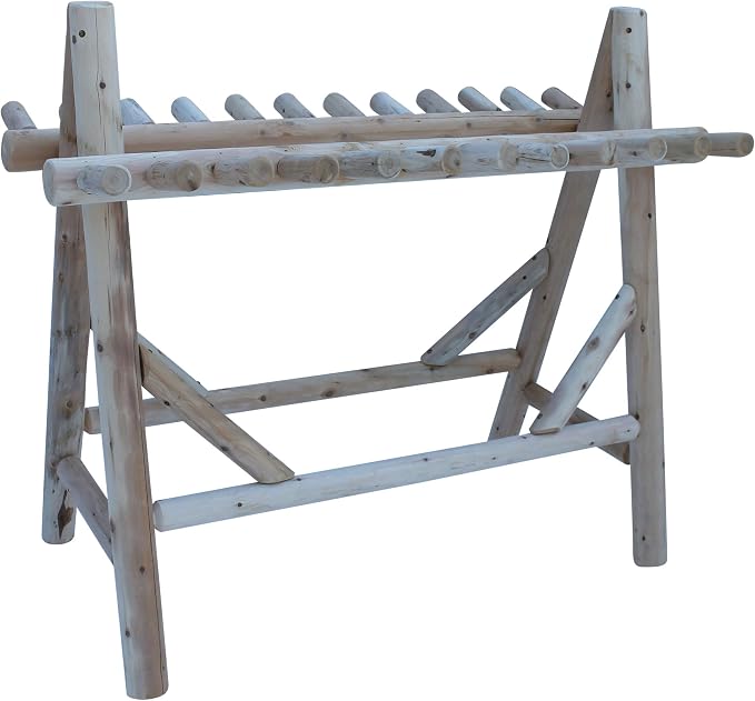 22-Place Freestanding Ski Log Racks, Pole Ski Holders, Garage Racks - Image 7