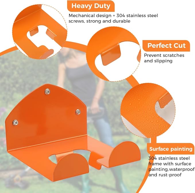Weedeater Rack, 2 Pack Weed Eater Hanger, Weed Eater Rack - Image 3
