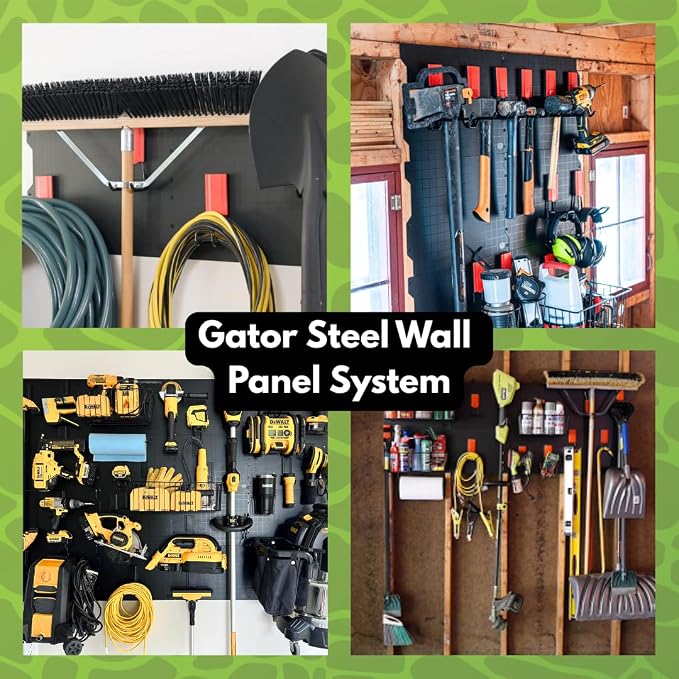 GATOR MAGNETICS Wall Panel Storage & Organization System 2 Pack– 16.75" x 12" - Image 2