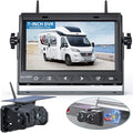 Magnetic Solar Wireless Backup Camera No Installation VASTEND 1080P 7'' RV by VASTEND