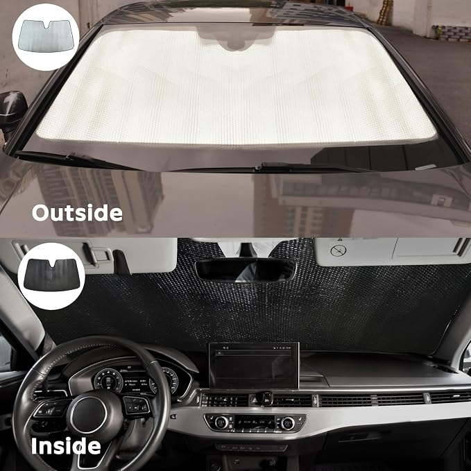 Windshield Sun Shade for Volvo XC60 2018-2025 - Image 7