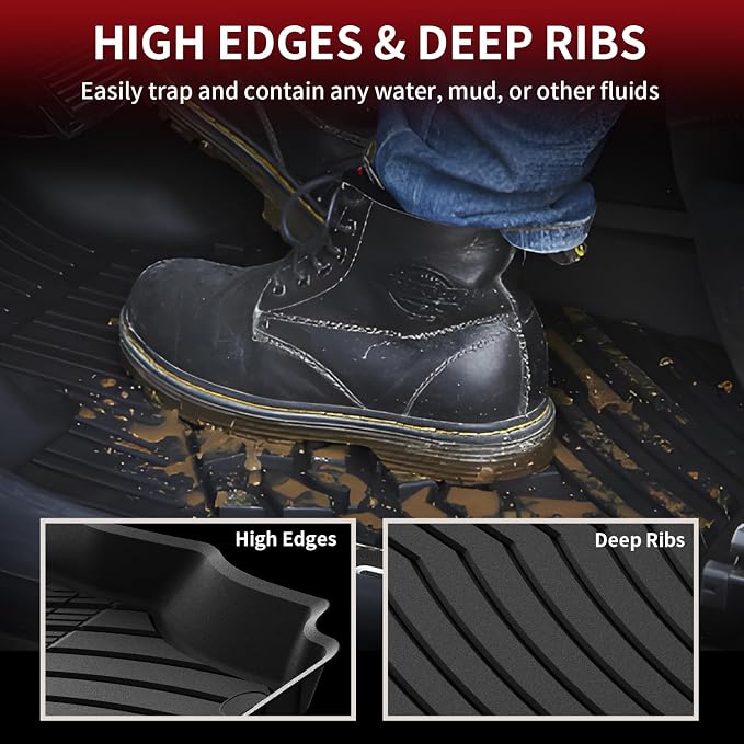 LASFIT Floor Mats & Cargo Mat for Mercedes Benz GLE SUV 2020-2026 350/450 / - Image 3