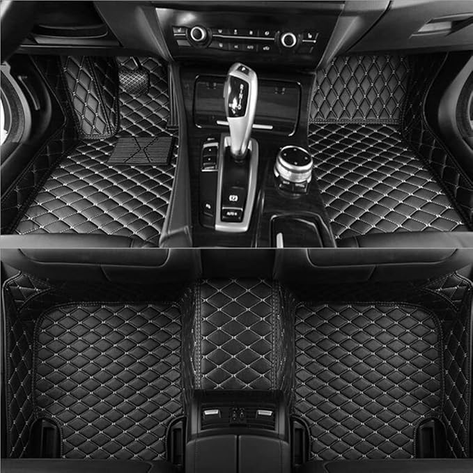 Custom All-Weather Protection Luxury Leather Floor Mats - Image 9