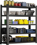 72''H Garage Shelving Heavy Duty, 2800LBS Storage Shelves, 5-Tier Adjustable by Qxdyt