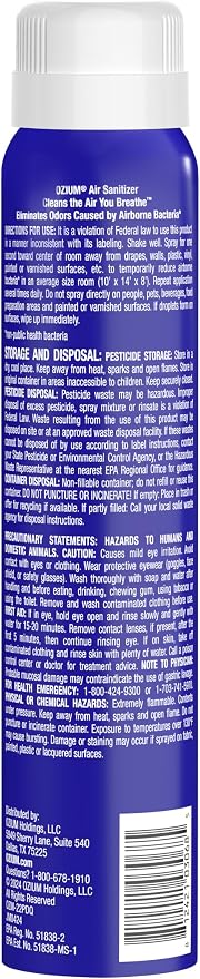 Ozium 3.5oz Air Sanitizer Spray & Odor Eliminator - Image 2