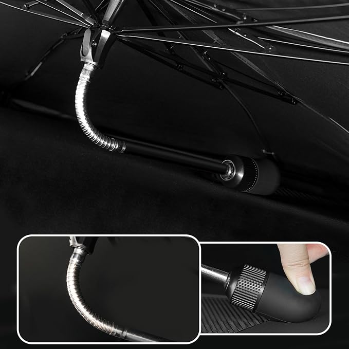 Custom Fit Windshield Sun Shade Umbrella - Image 6