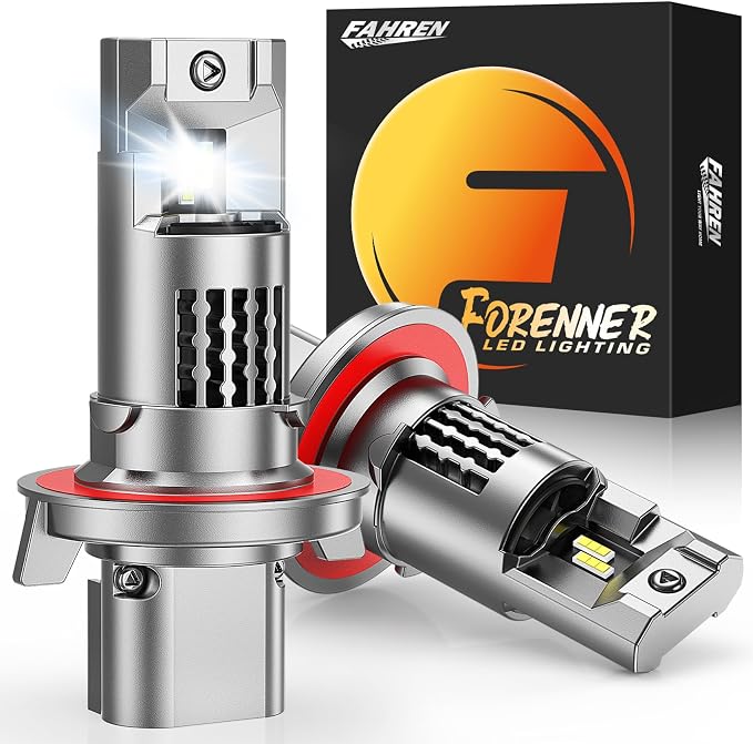 forenner Fahren H13/9008 LED Bulb Hi/Lo Beam, 900% Enhanced Brightness 6500K by FAHRENFORENNER