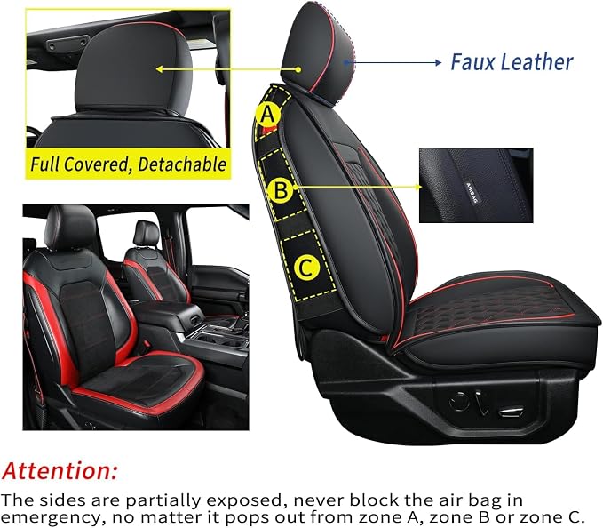 LUCKYMAN CLUB F150 Seat Covers Fit - Image 2