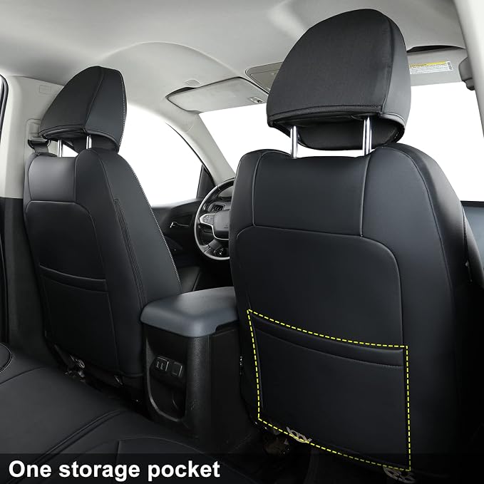 LUCKYMAN CLUB 2 Front Chevy Colorado Seat Covers, fit - Image 2