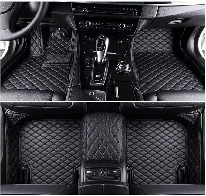 Custom All-Weather Protection Luxury Leather Floor Mats - Image 6