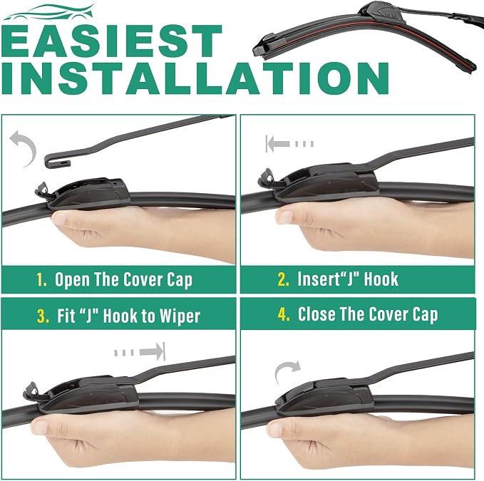 26" 16" 12" Windshield Wiper Blades Replacement - Image 7