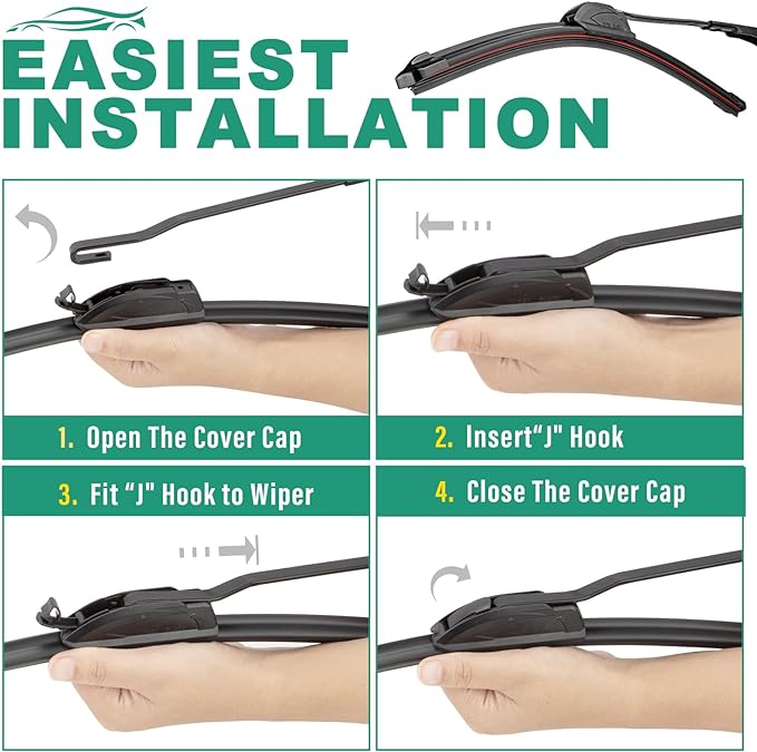 24" 18" 14" Windshield Wiper Blades Replacement - Image 7
