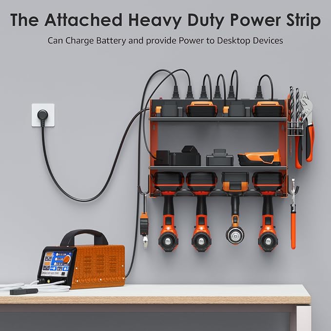 CCCEI Set Power Tool Organizer Wall Mount - Image 3