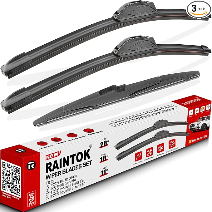 Windshield Wiper Blades Replacement by RAINTOK