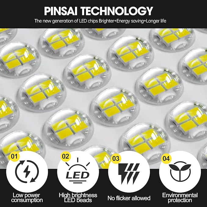 LED Garage Light, Super Bright Screw in E26/E27 Ceiling Shop Work Lamp - Image 4
