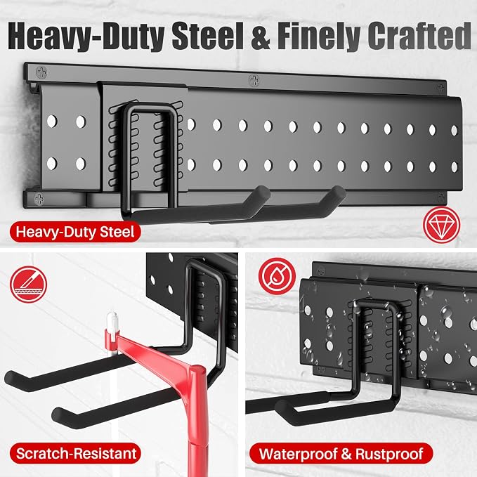 Garage Tool Organizer Wall Mount 96 inches - Image 6