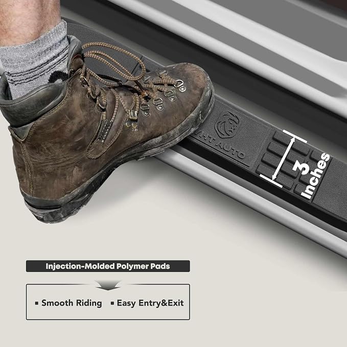 YHTAUTO 3 Inch Running Boards Side Steps Compatible - Image 3