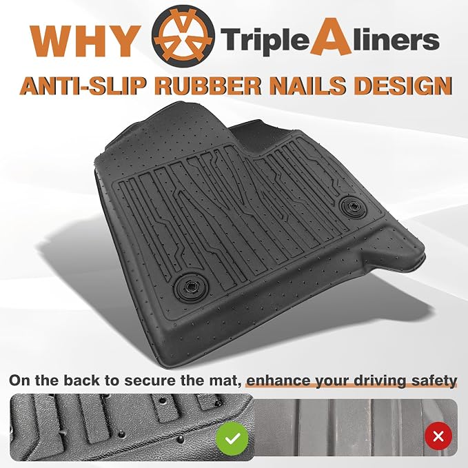 TripleAliners Floor Mats All Weather Compatible - Image 5