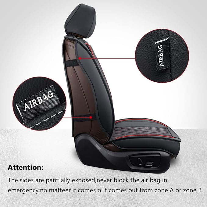 MIROZO Dodge Ram Seat Covers Full Set - Image 2