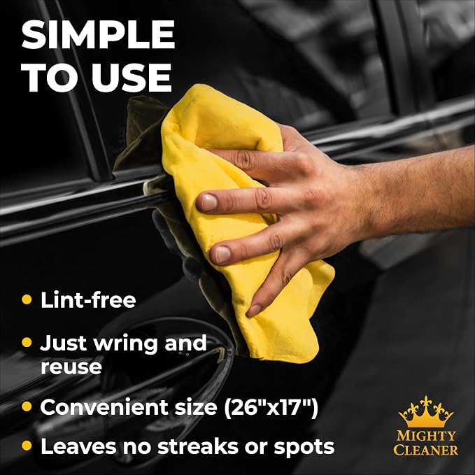 Premium Shammy Cloth for Car Drying - Image 4