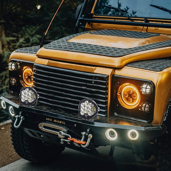 LIGBT 2PCS 7 Inch Round LED Offroad Light - Image 2