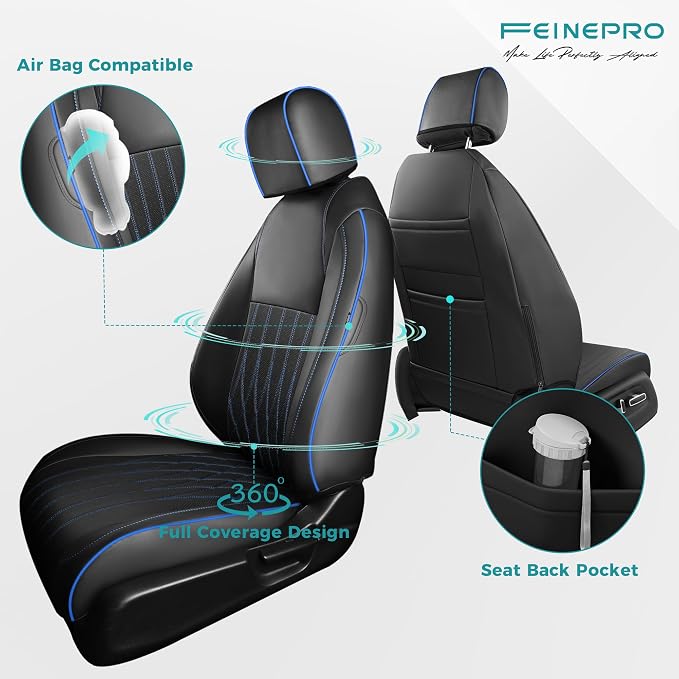 Seat Covers for Honda Civic Hatchback EX, Sport Touring, EXL 2016 2017 2018 - Image 3