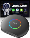 CB6 CarPlay AI Box & Android AI Box, Wireless CarPlay/Android Auto Adapter by ATOTOZONE
