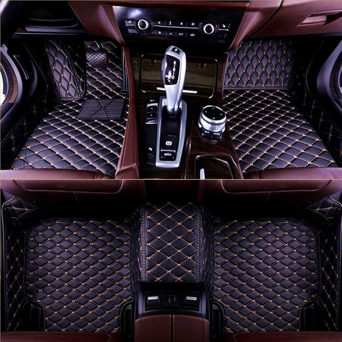 Custom All-Weather Protection Luxury Leather Floor Mats - Image 8