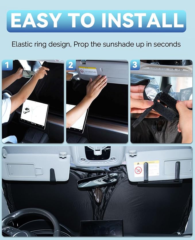 Sun Shade for VW Volkswagen Jetta Windshield Sunshade Custom Fit VW Jetta - Image 7