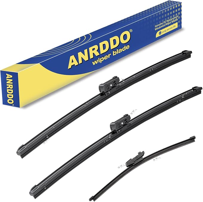3 Wipers Factory Replacememt For 2018-2021 VW Volkswagen Tiguan Original by ANRDDO