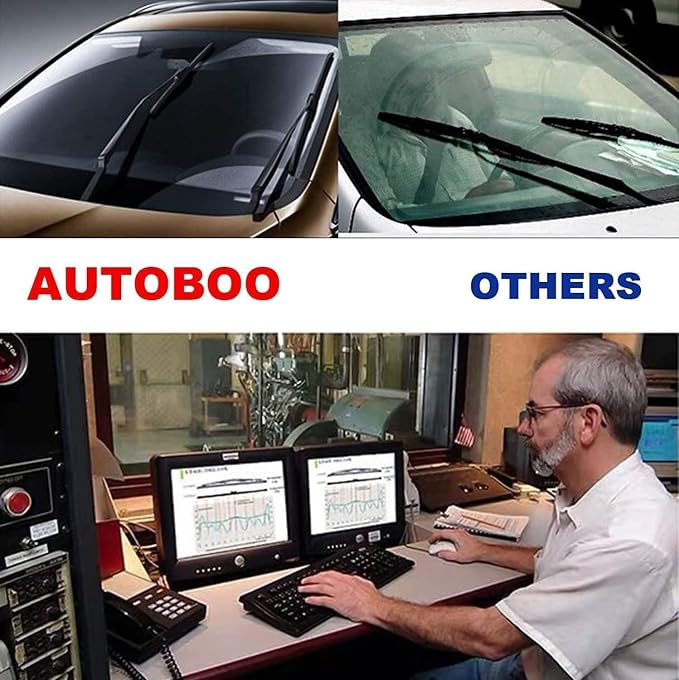 AUTOBOO 22"+22" Windshield Wipers Blades Replacement - Image 7